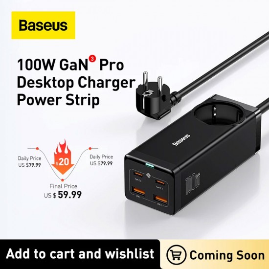 Baseus 100W GaN3 Pro...