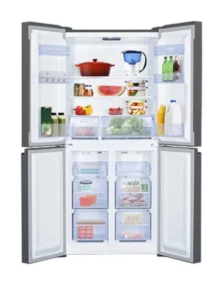 TCL French 4-Door Fridge P547FDBG 421 L